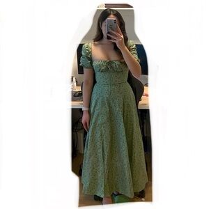 House of CB tallulah floral milkmaid dress